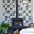 Darkroom Black Split Shift One Tiles - Handmade